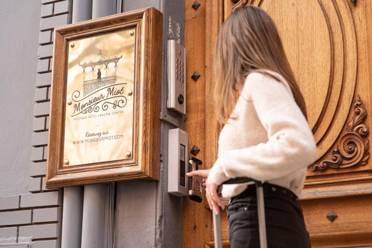 Monsieur Miot Concept Hotel - Bastia Centre Eksteriør billede