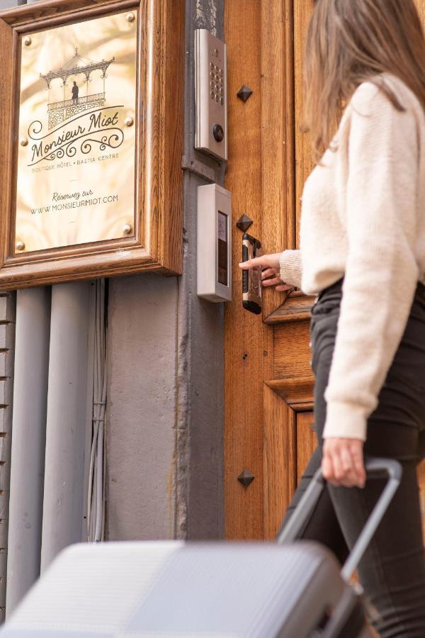 Monsieur Miot Concept Hotel - Bastia Centre Eksteriør billede